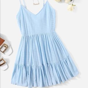 Baby blue sundress